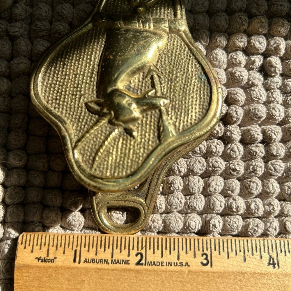 Virginia Brass Crafters Randolph CW 7-45 Solid  Paper Clip Holder
